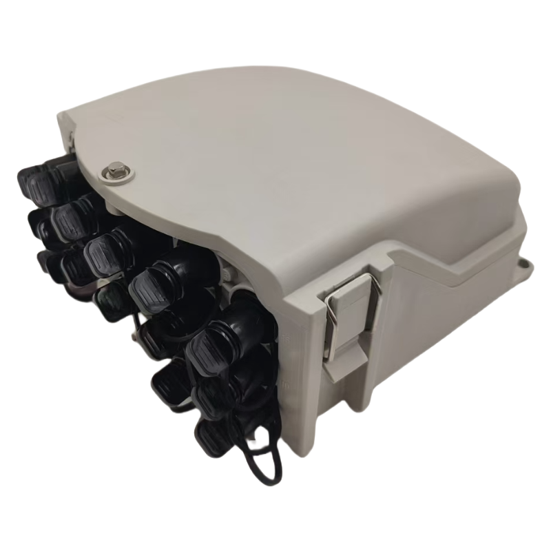 Indoor / Outdoor Wall / Pole Mounted FTTH Optical Fiber SplitterDistribution Box with Waterproof Fast Connection SFTB-16A